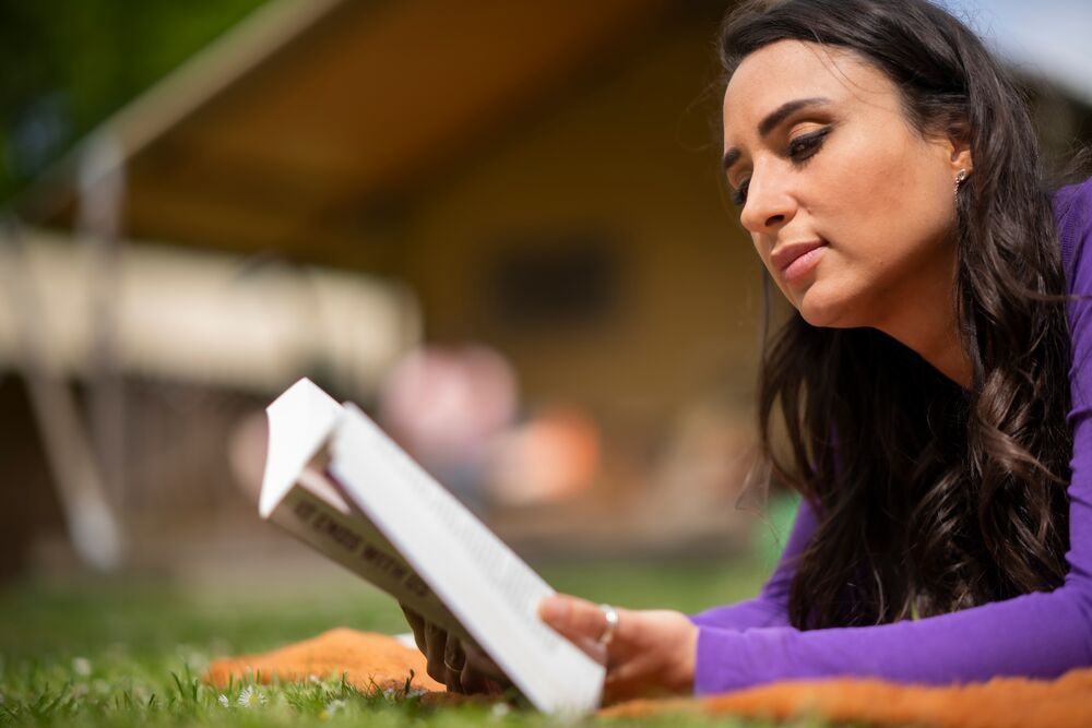 vrouw lezen